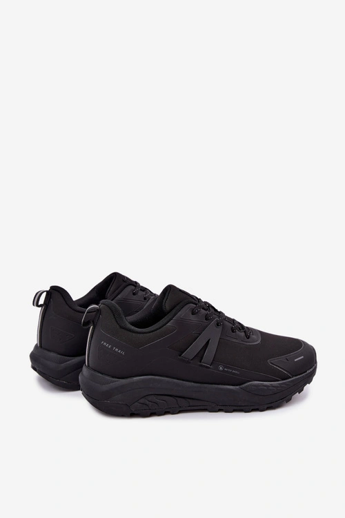 Wodoodporne Buty Męskie Outdoor Czarne Elroy