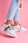 Sportowe Damskie Buty Białe Elenis