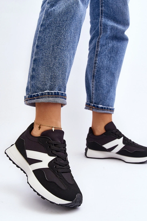 Buty Sportowe Damskie Czarne Chloette