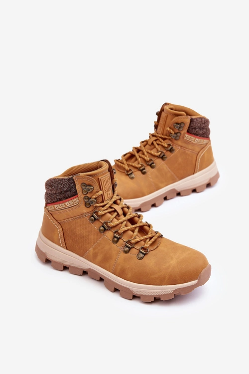 Męskie Buty Trekkingowe Big Star KK174217 Camel