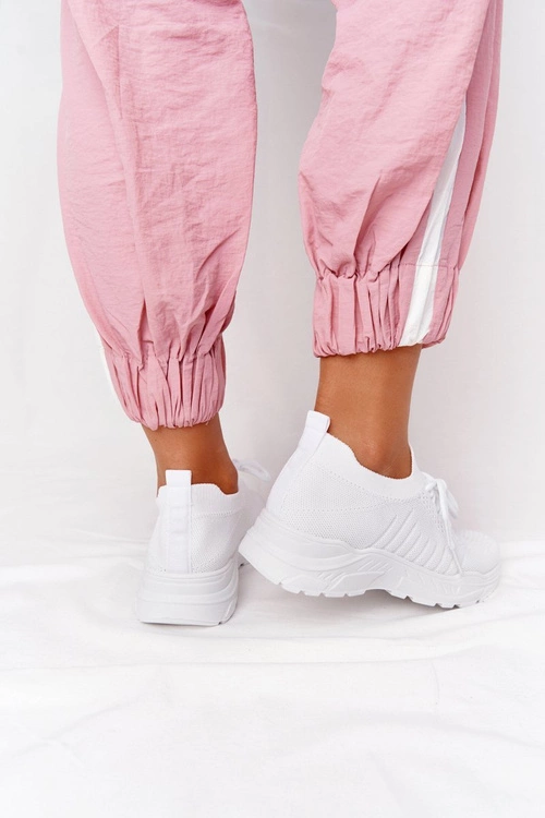 Damskie Sportowe Buty Sneakersy Białe Ruler