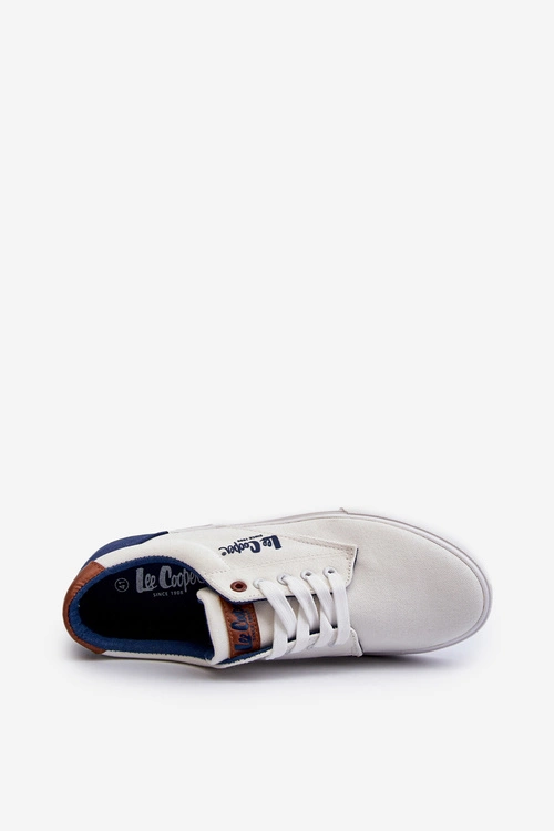 Męskie Trampki Lee Cooper LCW-24-02-2140 Białe