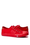 Trampki Męskie Cross Jeans Czerwone FF1R4056C