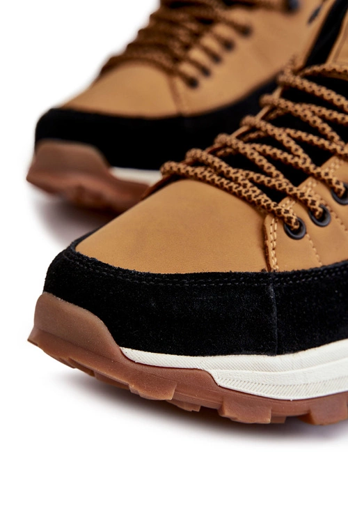 Męskie Buty Sportowe Trapery Big Star KK174242 Camel