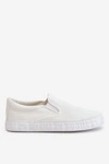 Damskie Tenisówki Slip-On Big Star LL274389 Białe