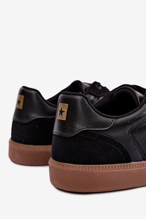 Sneakersy Męskie Big Star UU174045 Czarne