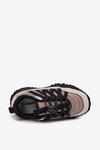 Sneakersy Dziecięce Ze Ściągaczem Beżowe Nanelita