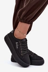 Trampki Na Platformie Lee Cooper LCJ-26-44-4560 Czarne