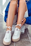 Buty Sportowe Espadryle Cross Jeans JJ2R4005C Białe
