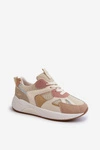 Sneakersy Damskie Na Platformie Multikolor Lenivia