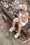 Dziecięce Sandały Ze Ściągaczem Beżowe Cutie-Pie