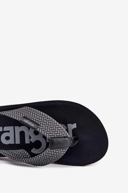 Klapki Japonki Męskie WRANGLER ZANE FLIPFLOP MEN LOW 20251044.20251044.10E Szare