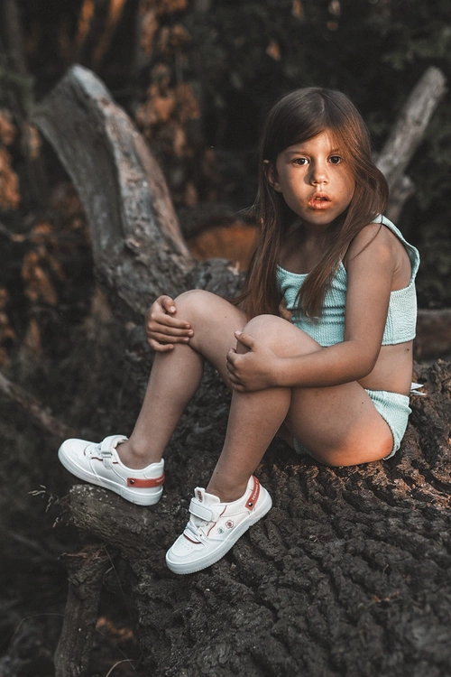 Dziecięce Buty Sportowe Big Star JJ374082 Białe