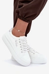 Sneakersy Damskie Na Platformie Lee Cooper LCJ-26-44-4561 Białe