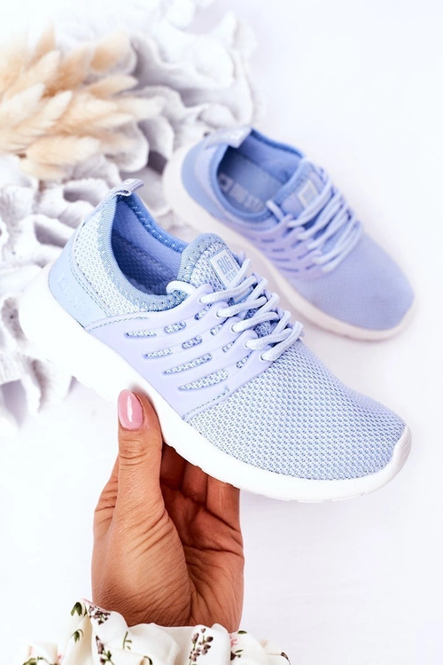 Dziecięce Sportowe Buty Sneakersy Big Star HH374214 Jasnoniebieskie