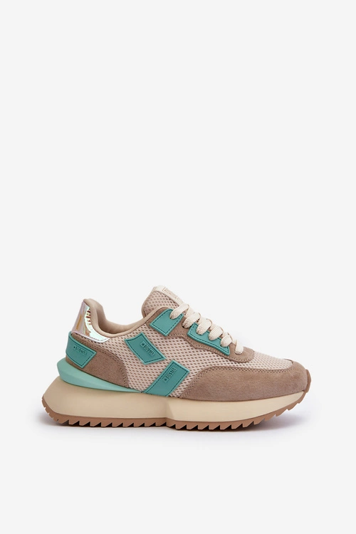 Sneakersy Damskie Big Star NN274973 Beżowe