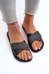 Płaskie Klapki Damskie 83244 Ipanema Street II Fem Czarne