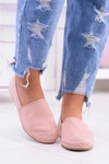 Espadryle Damskie Tenisówki Estelle Pudrowy Róż