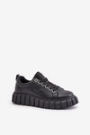 Ocieplane Sneakersy Damskie Big Star MM274617 Czarne