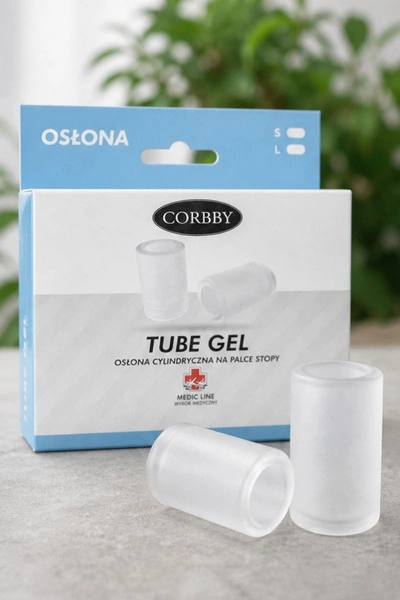 CORBBY Tube Gel Żelowy Ochraniacz na palec