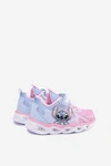 Sneakersy Dla Dziewczynki Stitch Ze Świecącą Podeszwą 8703815 Różowo-Niebieskie