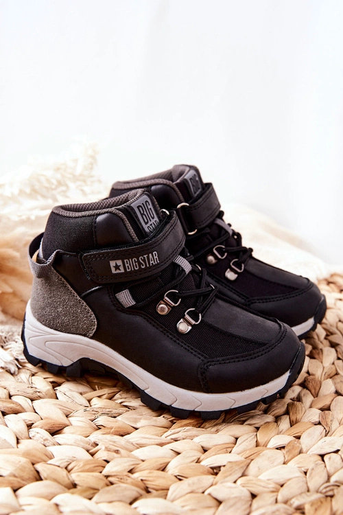 Dziecięce Buty Trekkingowe Big Star II374100 Czarne