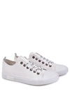 Męskie Skórzane Trampki Big Star KK174052 Białe
