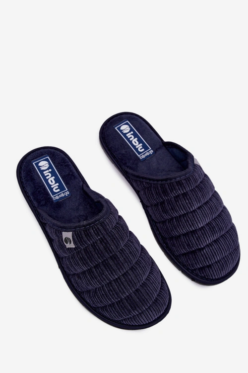 Kapcie Męskie Inblu 91000034 Granatowe