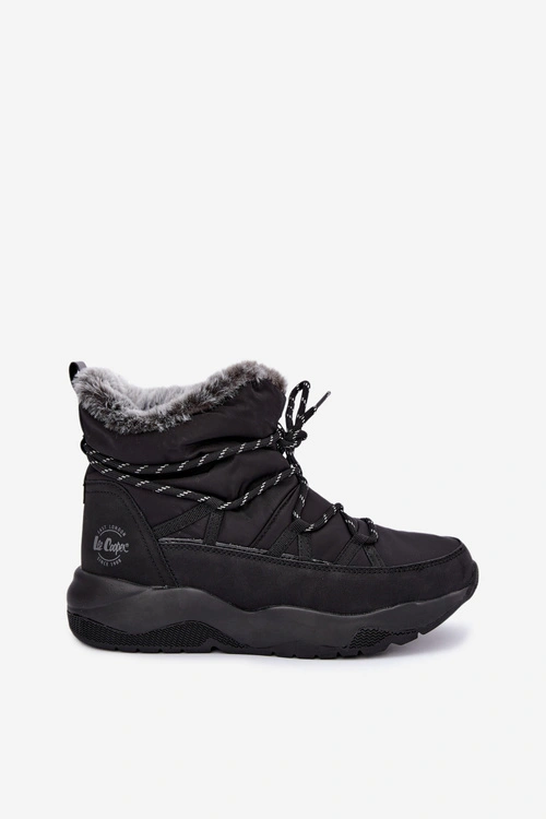 Wsuwane Śniegowce Z Wiązaniem Lee Cooper LCJ-24-03-3063 Czarne