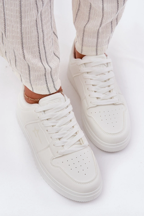 Sneakersy Damskie Big Star RR274A241 HI-POLY SYSTEM Białe