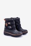 Śniegowce Dziecięce Na Rzepy Lee Cooper LCJ-24-44-2865K Czarne