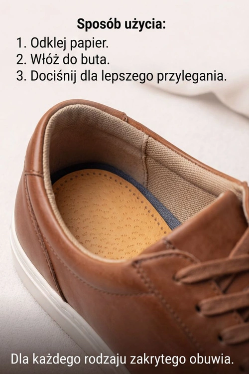 CORBBY Podpiętki Skórzane