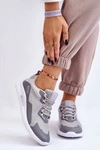 Damskie Buty Sportowe Sneakersy Big Star LL274371 Szare