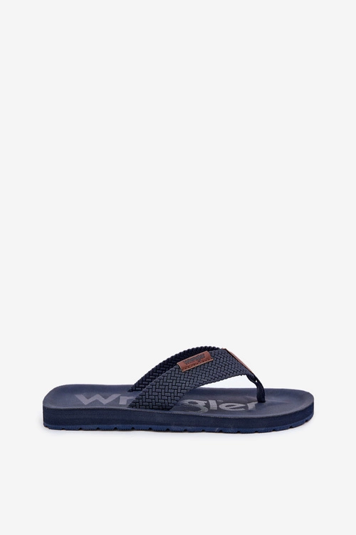 Klapki Japonki Męskie WRANGLER ZANE FLIPFLOP MEN LOW 20251044.24H Granatowe