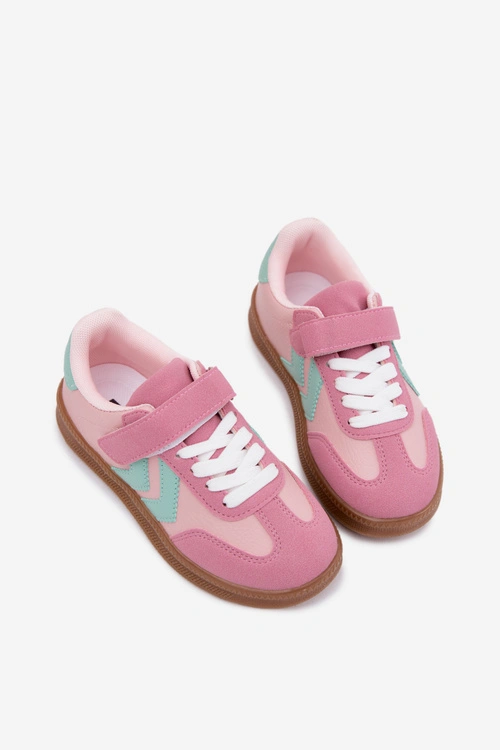 Sneakersy Dziecięce Różowe Meressa