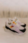 Dziecięce Sportowe Buty Sneakersy Czarno-Fioletowe Game Time