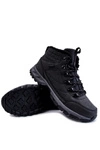 Męskie Ocieplane Botki Buty Trekkingowe Cross Jeans KK1R4022C Czarne