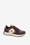 Sneakersy Damskie LOTTO 2401930U CALENTO Czekoladowe