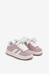 Buty Sportowe Sneakersy Dziecięce Różowe Zerisa