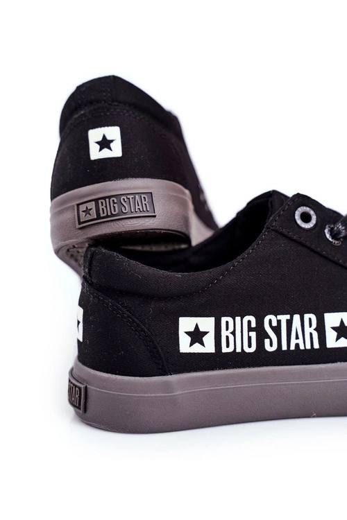 Trampki Męskie Big Star Czarne FF174527