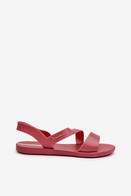 Sandały Damskie Z Brokatem 82429 Ipanema Vibe Sandal Fem Różowe