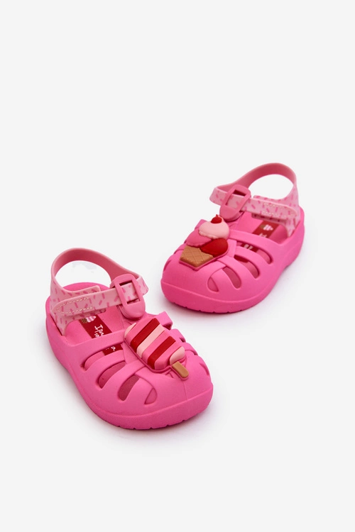 Sandałki Dziecięce Na Rzep 83486 Ipanema Summer XIII Baby Różowe
