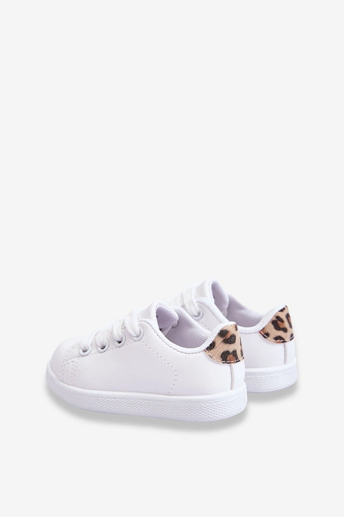 Dziecięce Buty Sportowe Leopard Białe Lanvi