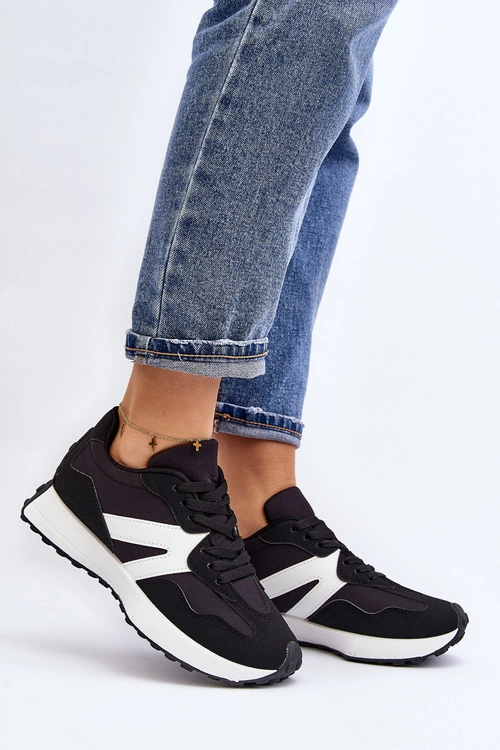 Buty Sportowe Damskie Czarne Chloette