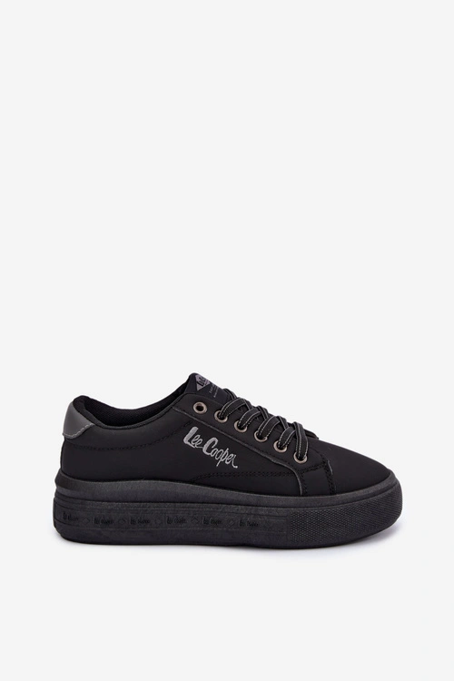 Trampki Na Platformie Lee Cooper LCJ-26-44-4560 Czarne