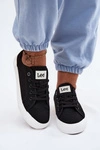 Trampki Damskie LEE AVA C WOMEN LOW 50261001.25Y Czarne