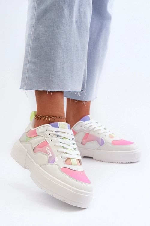Sneakersy Damskie Big Star NN274359 Memory Foam System Multikolor