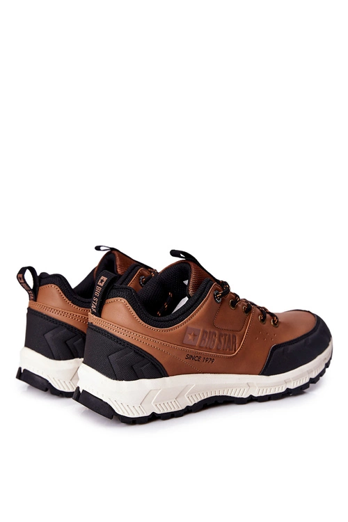 Sportowe Męskie Buty Big Star II174180 Brązowe