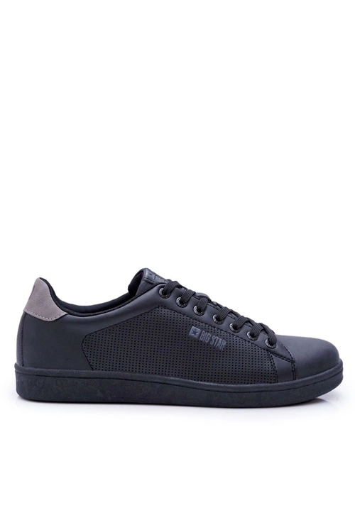 Trampki Męskie Big Star Sportowe Czarne DD174391