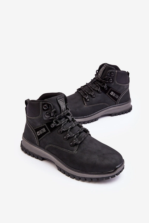 Buty Trekkingowe Męskie Czarne Big Star MM174019